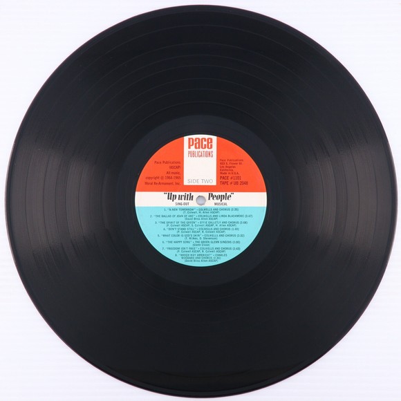 Pace Magazine Presents Up With People! The Sing-Out Musical 1965 LP Record #1101 - Picture 12 of 16